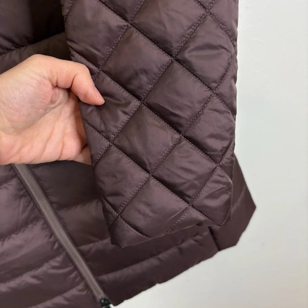 Patagonia Women's Radalie Parka Dusky Brown Size Small New Puffer Coat Jacket - Picture 6 of 16